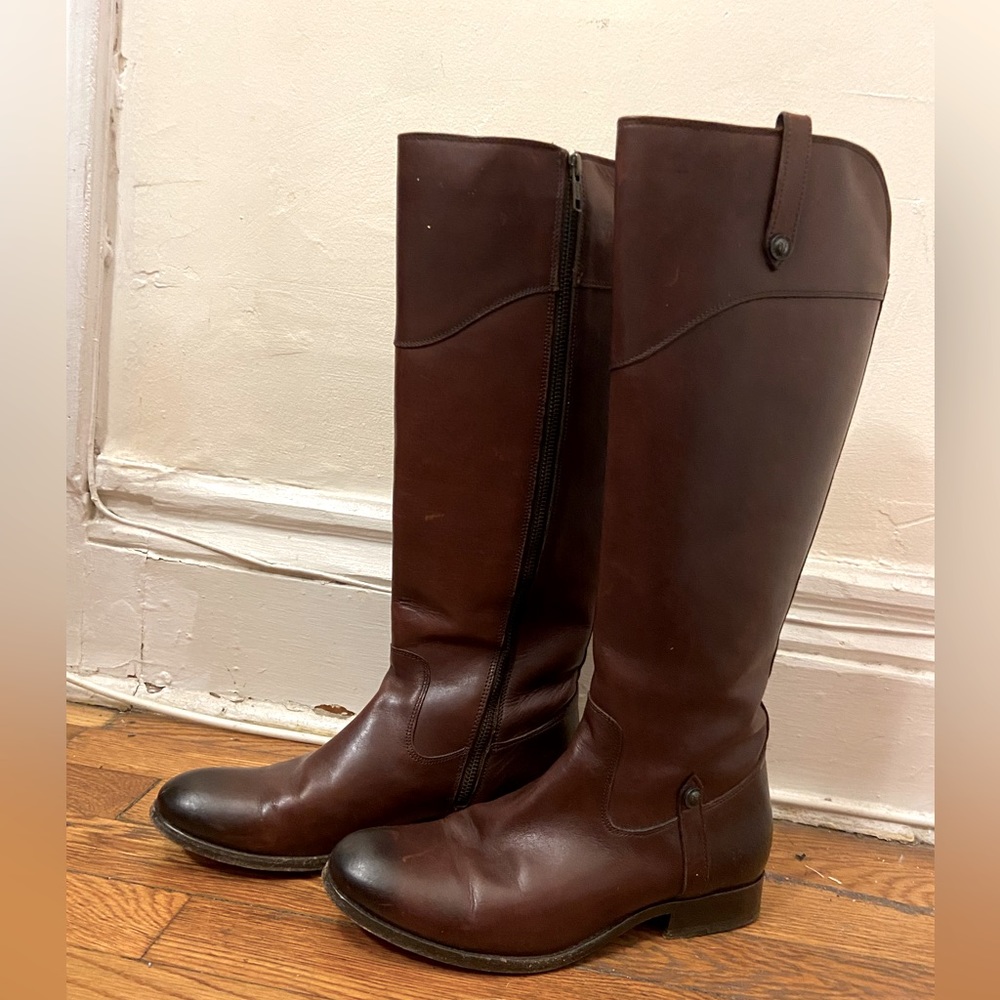 Gently used, Frye tall riding boots. Perfect for fall!